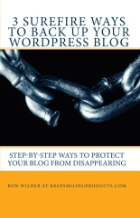 Cover photo for 3 Surefire Ways To Back Up Your WordPress Blog